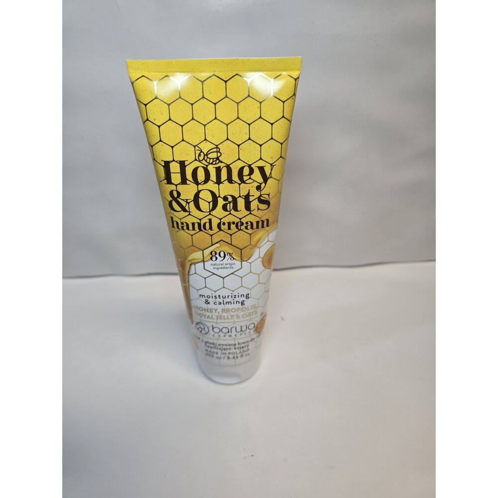 Barwa Honey & Oats Hand Cream Moisturizing Calming 250ml Unisex